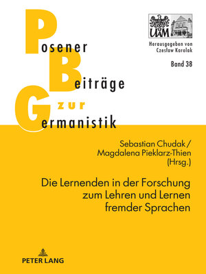 cover image of Die Lernenden in der Forschung zum Lehren und Lernen fremder Sprachen